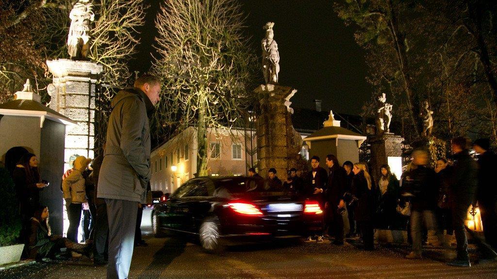 Lagerfeld-Show: Rund ums Schloss Leopoldskron
