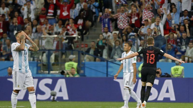 Fußball-WM: Kroatien - Argentinien