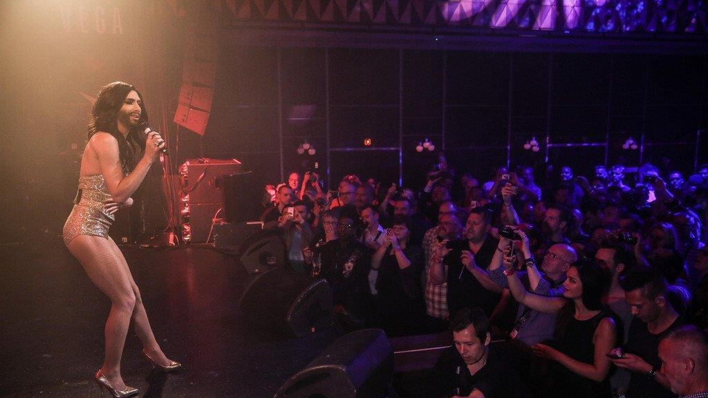 Conchita Wurst in Kopenhagen