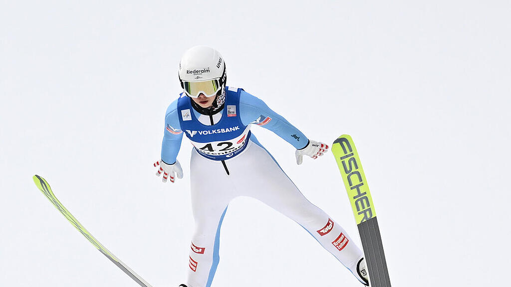 Lisa Eder in Hinzenbach Dritte