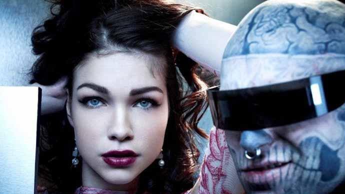 Germanys Next Topmodel: Folge 3 mit Umstyling   Zombie Boy
