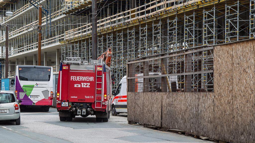 Tödlicher Absturz auf Baustelle in Salzburg