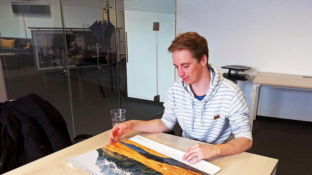 Sebastian Scheichl zu Besuch in der SALZBURG24-Redaktion