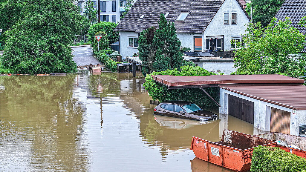 Überflutungen Deutschland nach Dauerregen