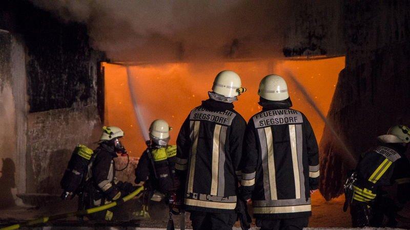 Wohnhaus in Brand