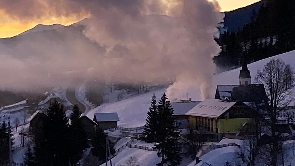 Brand in Göriach