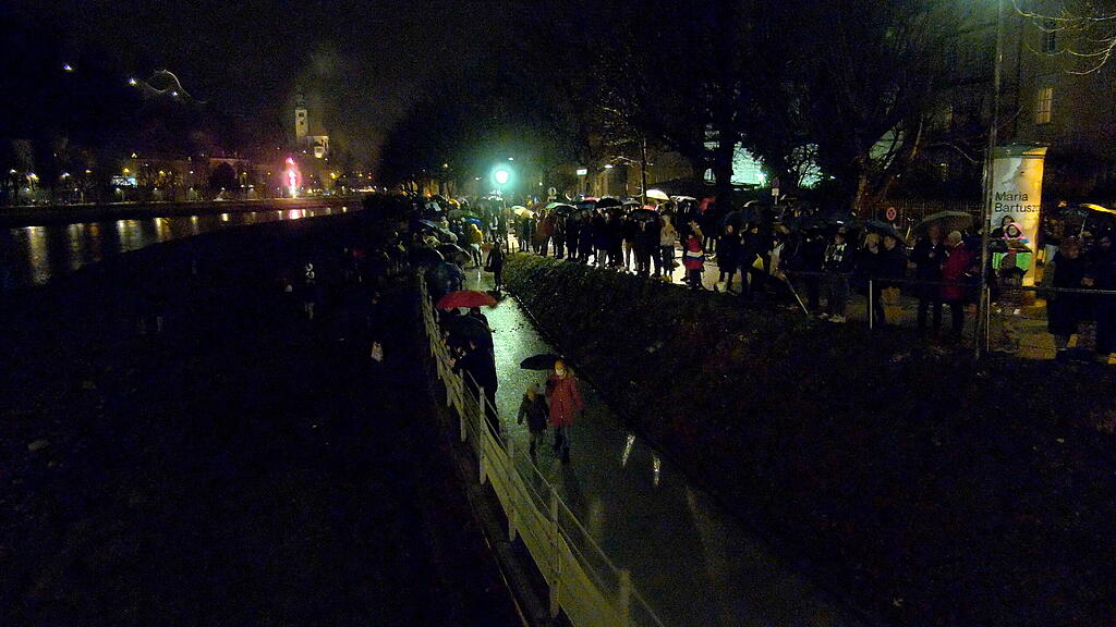 Silvester in der Stadt Salzburg