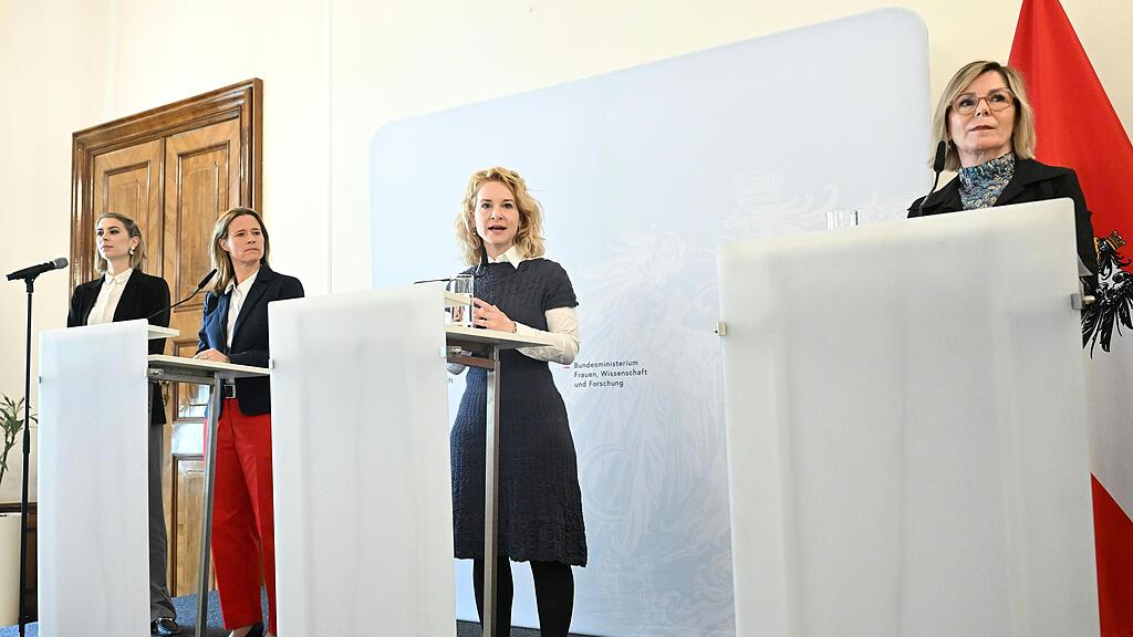 PK BUNDESMINISTERIUM FR FRAUEN, WISSENSCHAFT UND FORSCHUNG (BMFWF) "NATIONALEN AKTIONSPLAN GEGEN GEWALT AN FRAUEN": CINATL / HOLZLEITNER / SORGO