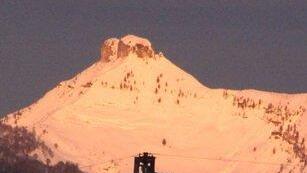 Sonnenuntergang über Berchtesgaden