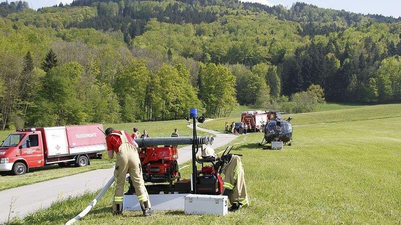 Übung in Hallwang, I