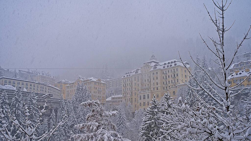Wintereinbruch Bad Gastein