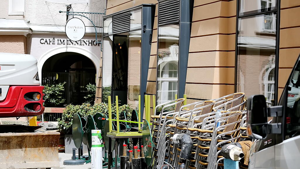 Vorbereitung auf Öffnung in Salzburg