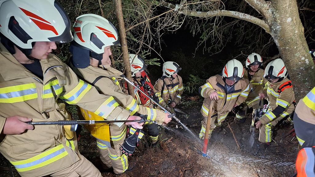 Waldbrand Graukogel Bad Gastein
