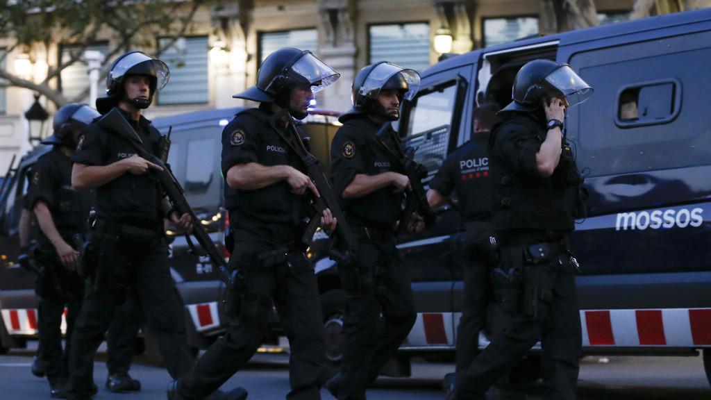 Terror in Barcelona: Bilder vom Abend