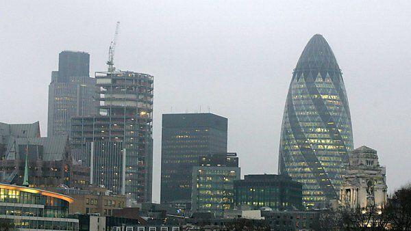 Der Gherkin-Tower prägt das Stadtbild