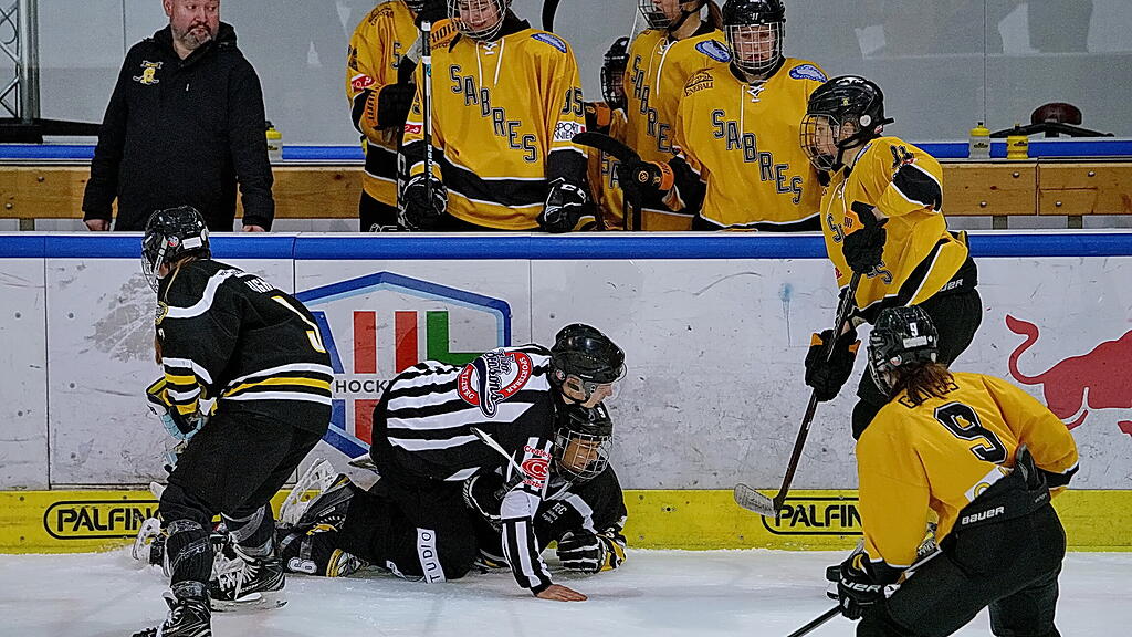 Eishockey: Salzburg Eagles gegen Vienna Sabres