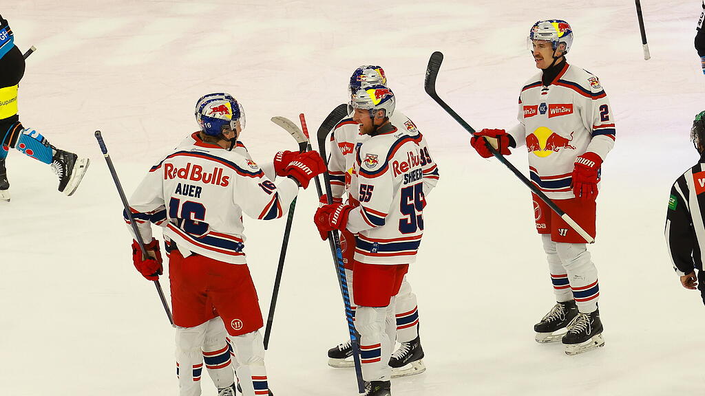Eishockey: Red Bull Salzburg vs. Black Wings Linz