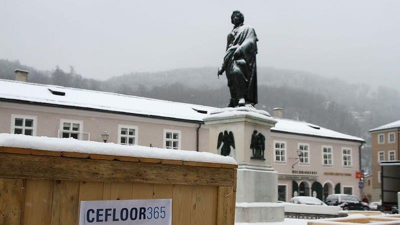 Mozarteis abgebaut