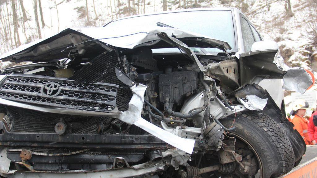 Bilder der Unfallstelle