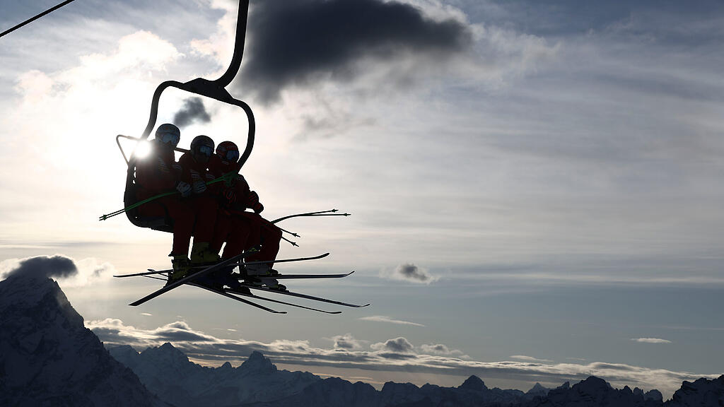 Super-G, Cortina