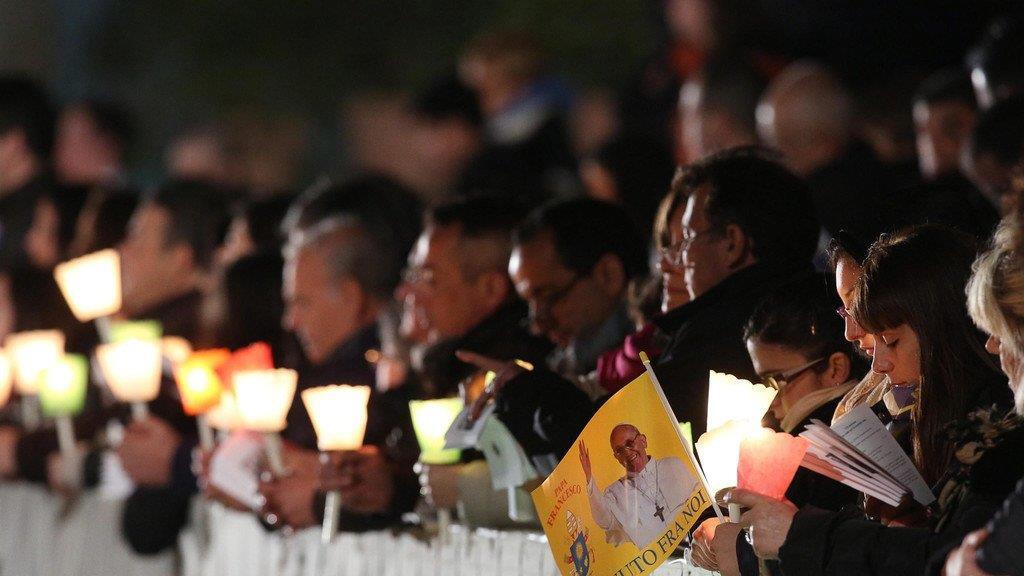 Papst Franziskus: Kreuzweg am Karfreitag