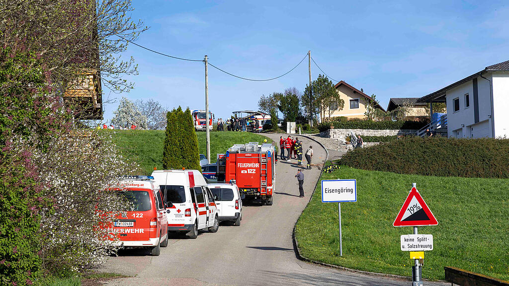 Traktorunfall Franking