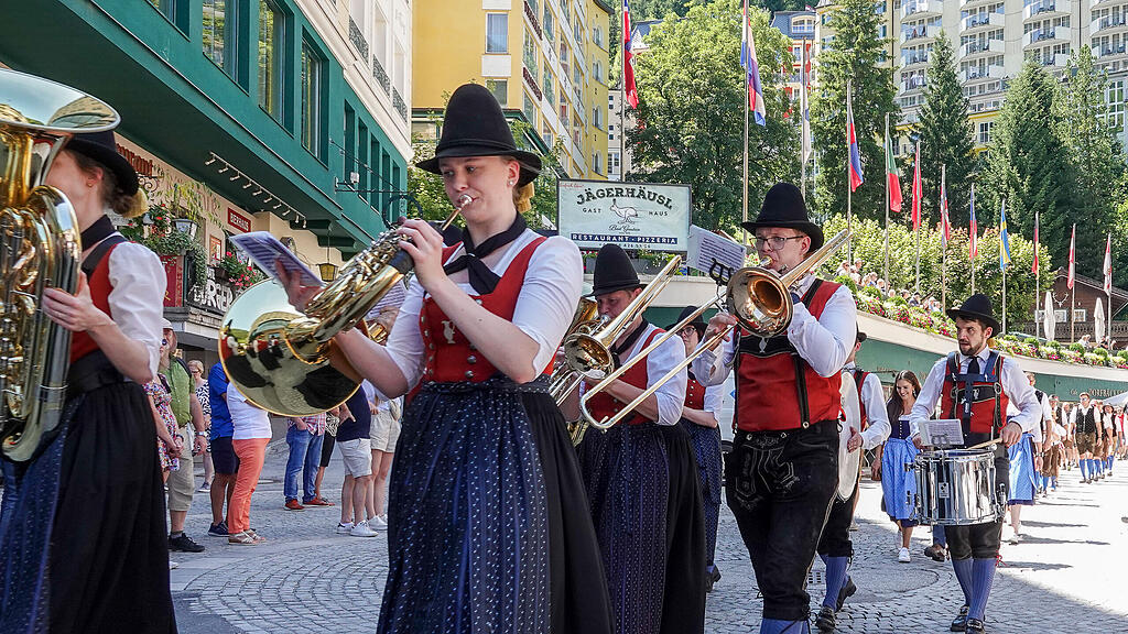 Straßenfest in Bad Gastein
