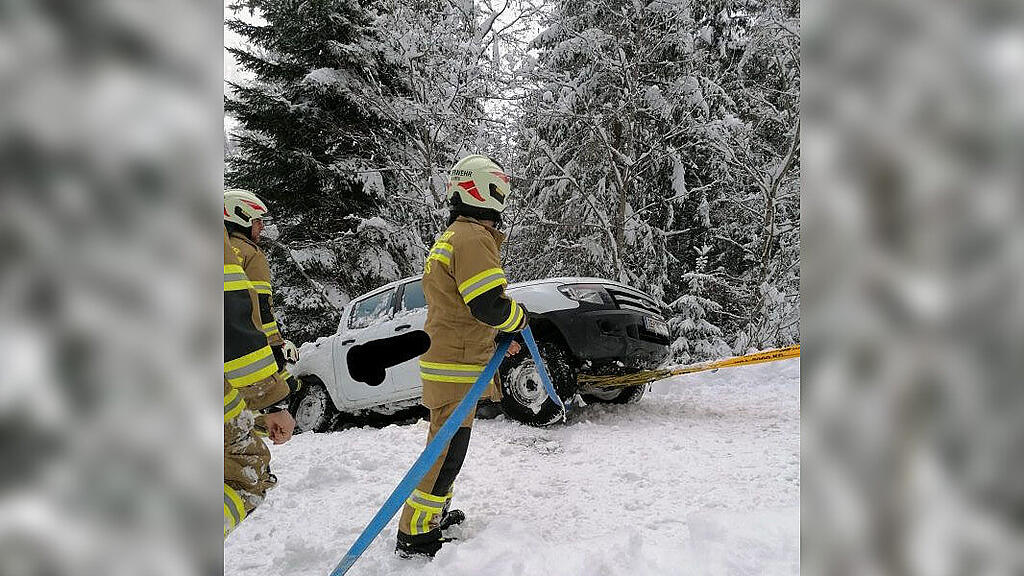 Fahrzeugabsturz Rauris