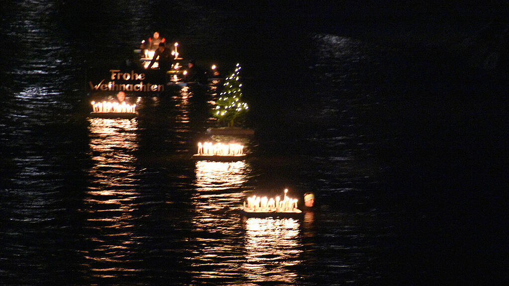 Christbaumschwimmen Wasserrettung Niedernsill