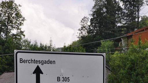Großbaustelle auf B20 in Bischofswiesen