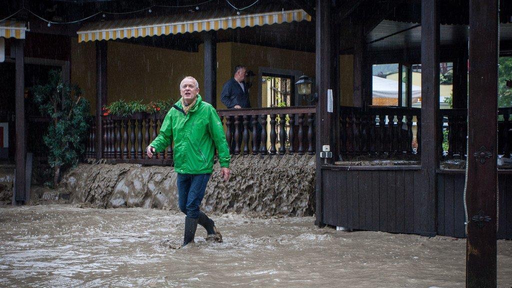 Murenabgänge im Pinzgau