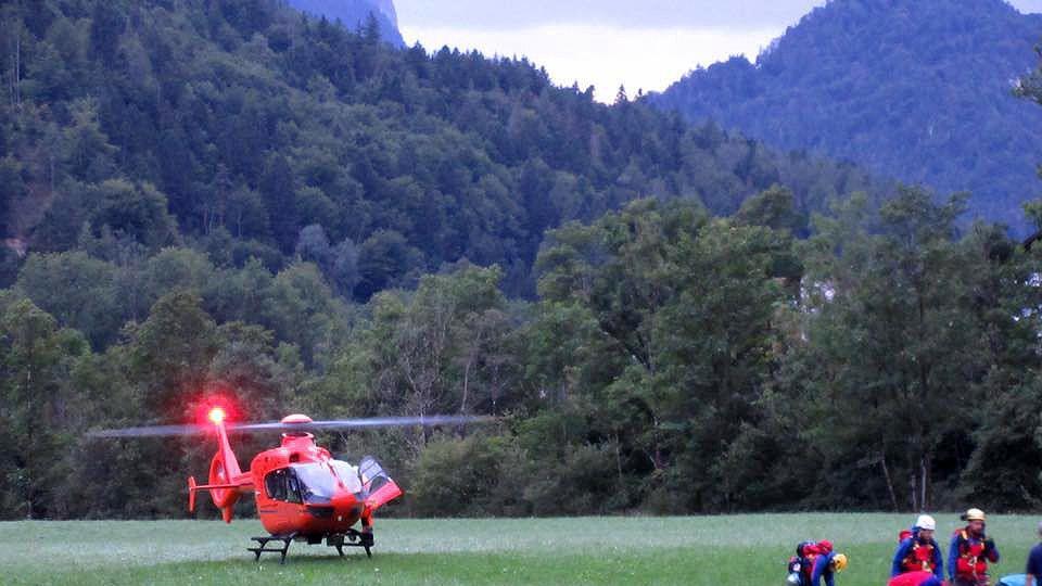 Bilder der Bergung Untersberg