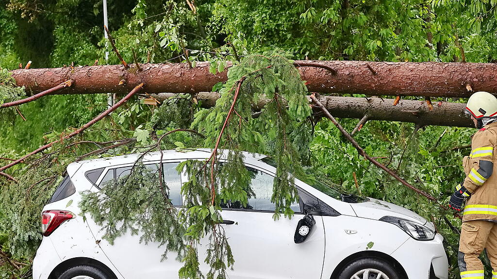 Unwetter Hallwang