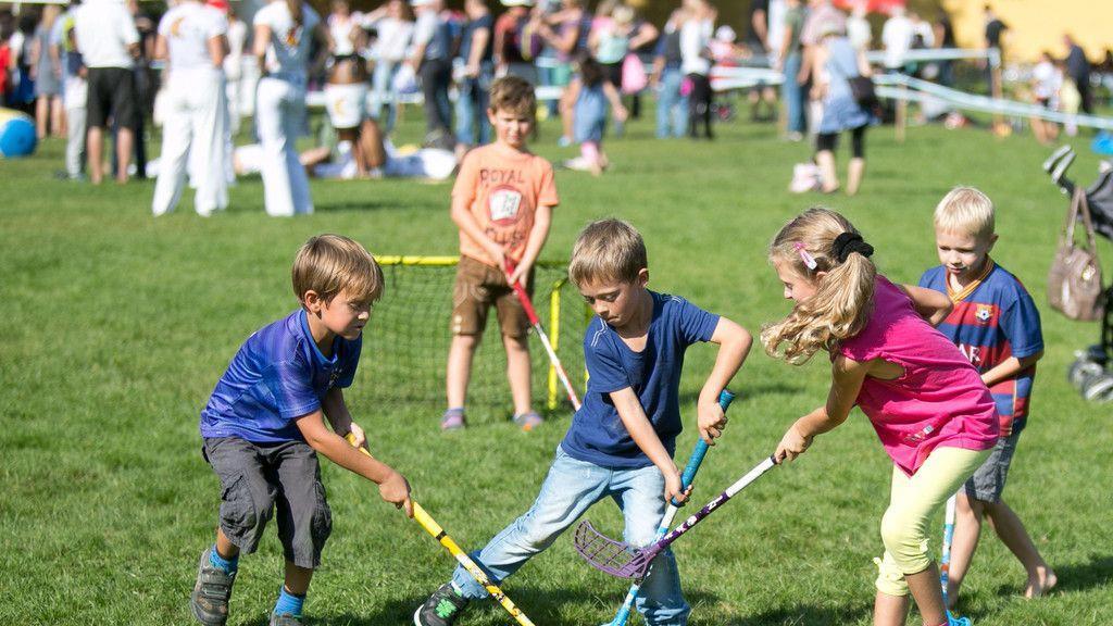 Hopsi-Hopper-Spielefest in Hellbrunn