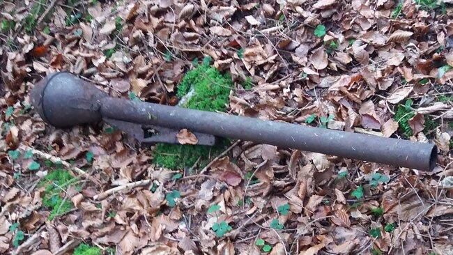 Die Panzerfaust konnte entschärft werden.