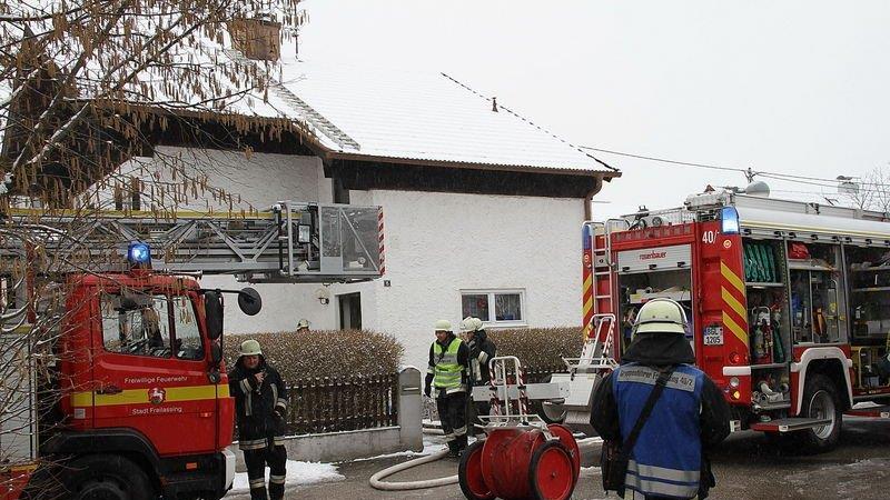 Kellerbrand in Freilassing