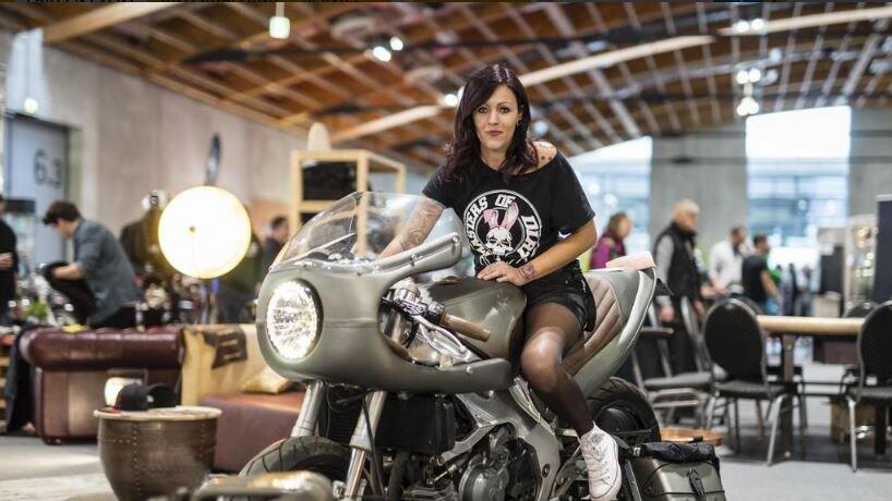 Noch bis Sonntagnachmittag ist die Biker-Messe geöffnet.
