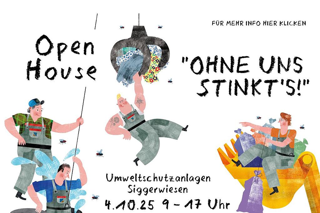 Open House in den Umweltschutzanlagen Siggerwiesen