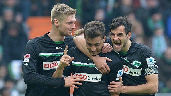 Petsos traf im Frühjahr noch für Greuther Fuerth