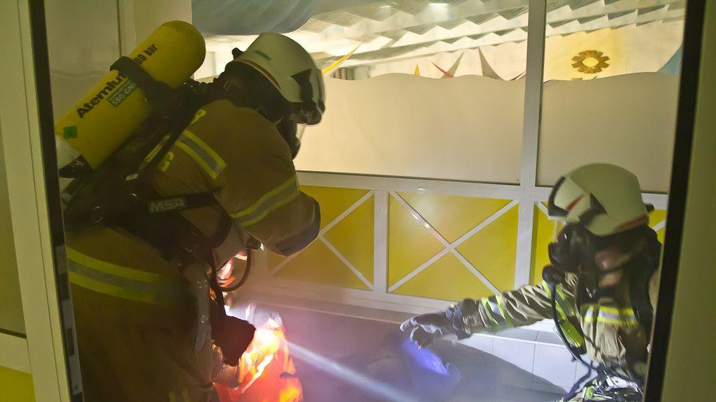 Großübung der Freiwilligen Feuerwehr Salzburg