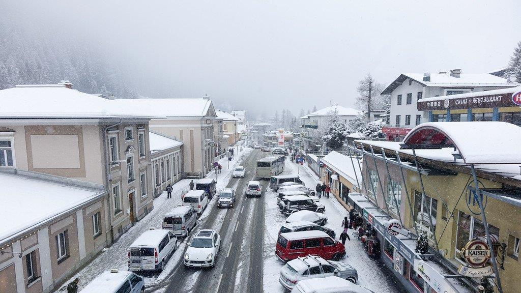Schnee in Bad Gastein