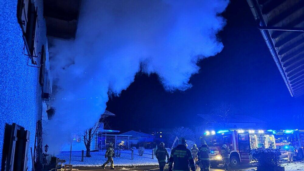 Wohnungsbrand in Golling