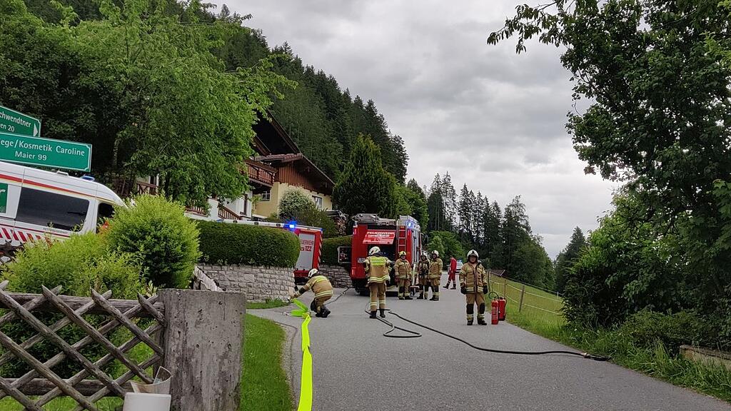 Trafobrand Pfarrwerfen
