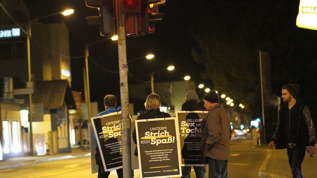 Schallmoos: Anrainer gehen gegen den Straßenstrich auf die Straße