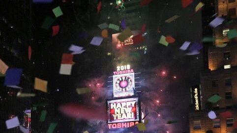 Silvester 2017 in New York