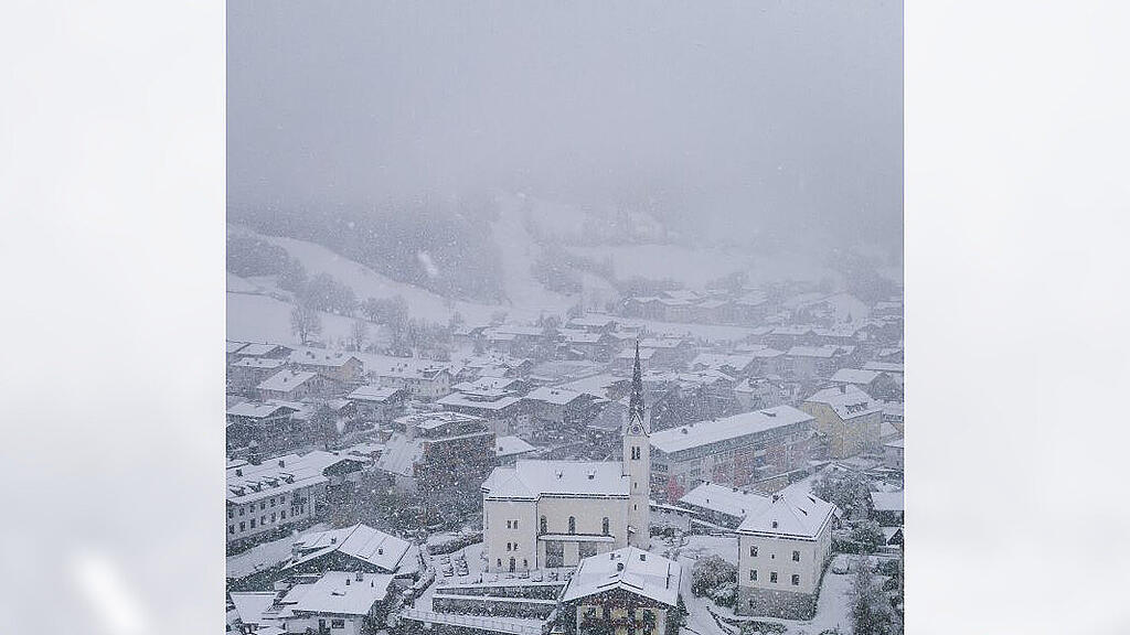 Wintereinbruch im Pinzgau