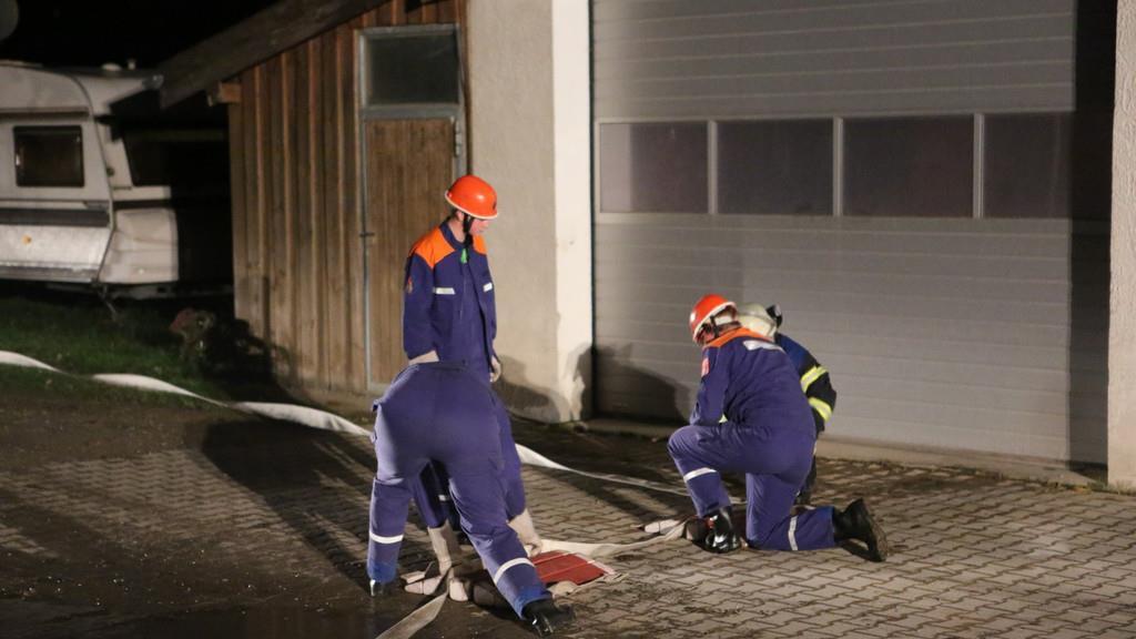 Steiner Jugendfeuerwehr probt