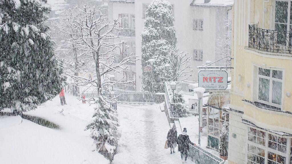 Schneef\u00e4lle in Bad Gastein
