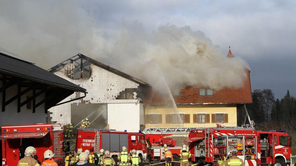 Großbrand in Seekirchen Teil Zwei