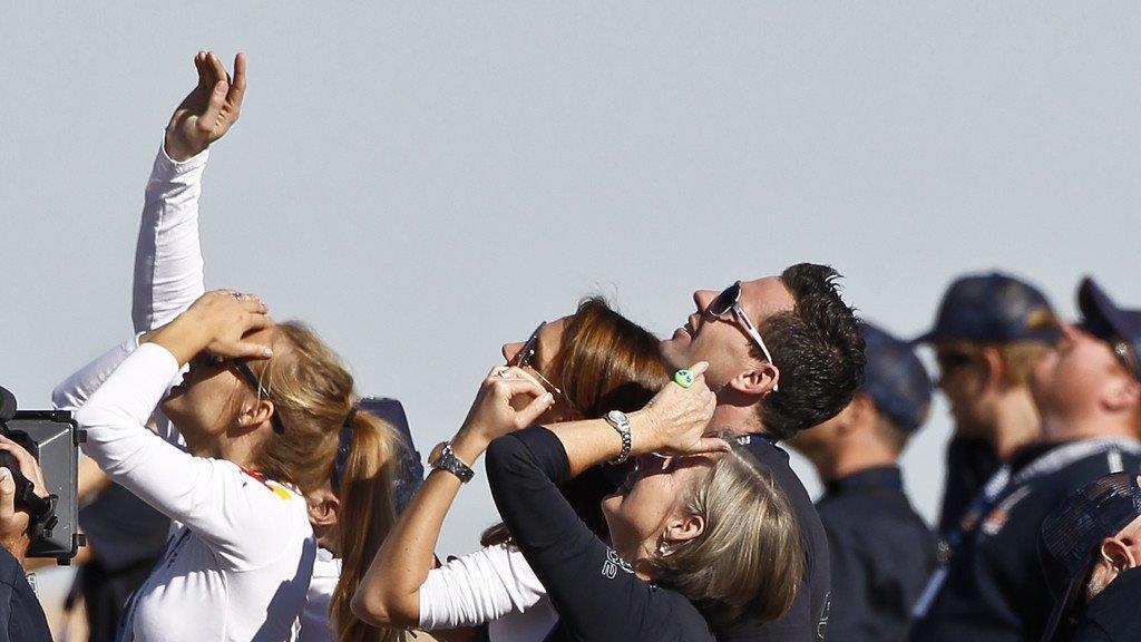 Der Stratos-Sprung von Felix Baumgartner in Bildern